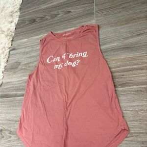 good hYOUman Dog Lover's Tank - Rose